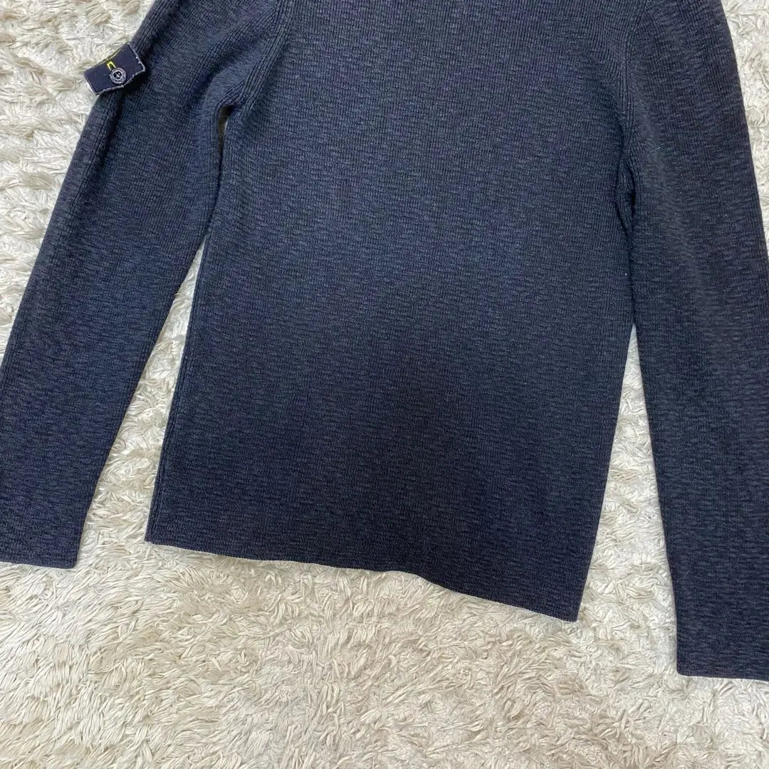 Stone Island Long Sleeve Knit Sweater Gray M | ストーンアイランド　長袖ニット　セーター　グレー　M