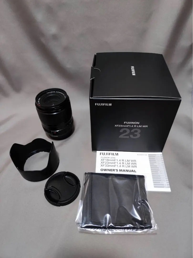 Objetivo Fujifilm FUJINON XF 23 mm f/1,4 R LM WR