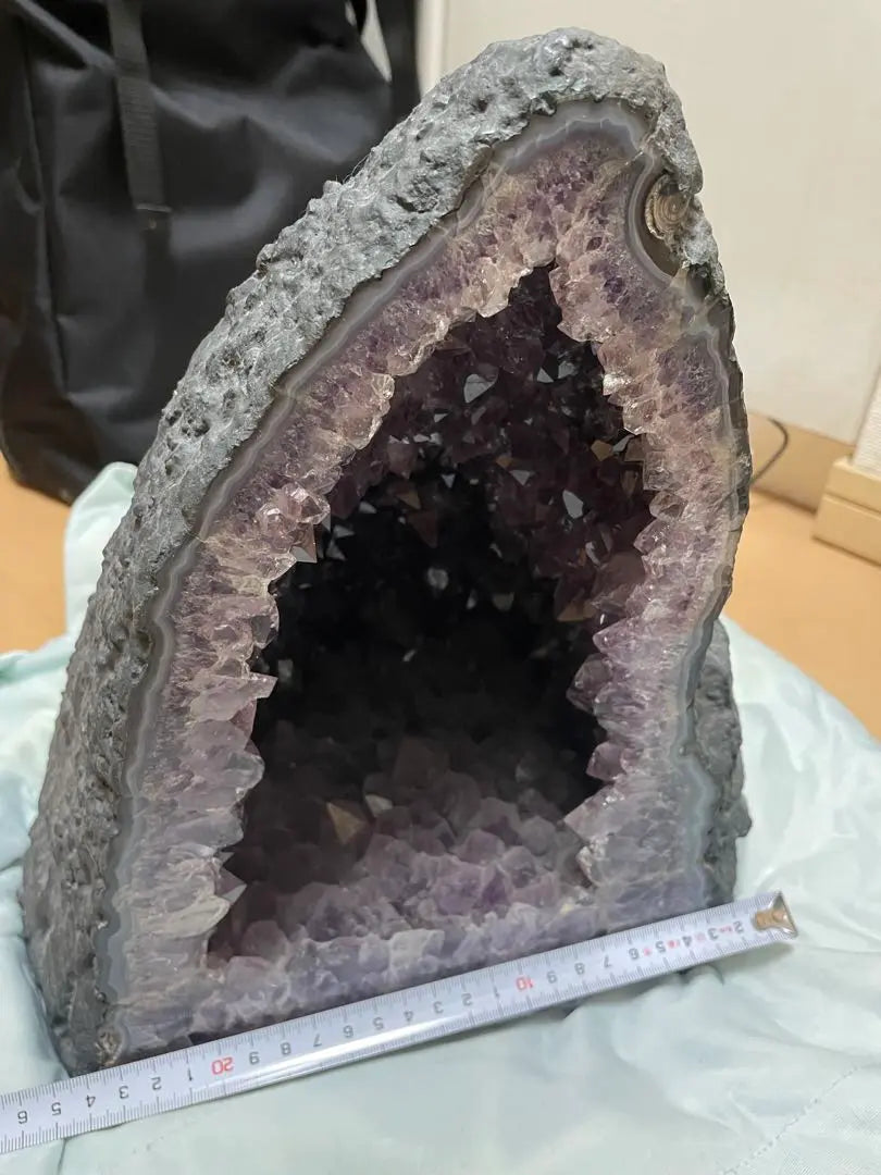 Amethyst Dome Natural Stone Power Stone