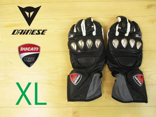 DUCATI DAINESE <Genuine leather metal racing gloves> M1030c