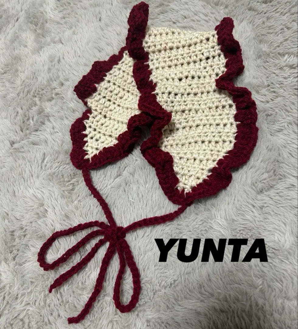 Kagi Kagi hecho a mano con Muff temprano | イヤーマフ ハンドメイド かぎ編み