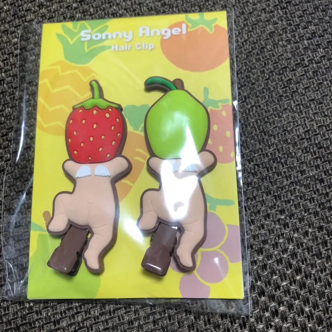 Sonny Angel Hair Clip Strawberry and Pear