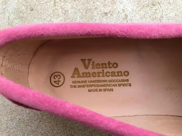 New Viento americano leather shoes