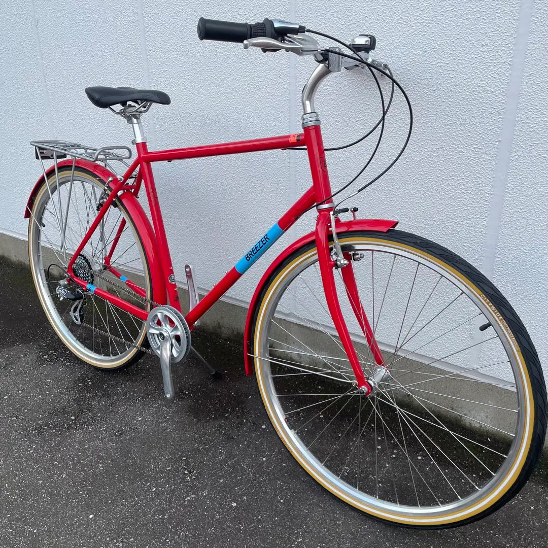 New, beautiful, city riding cross bike, height 170-183cm, 8-speed, list price 98,000 yen