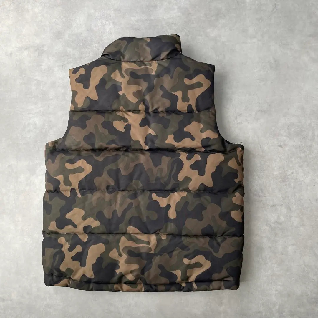 11631 NBA Duck Pattern Camouflage Pattern Down Vest