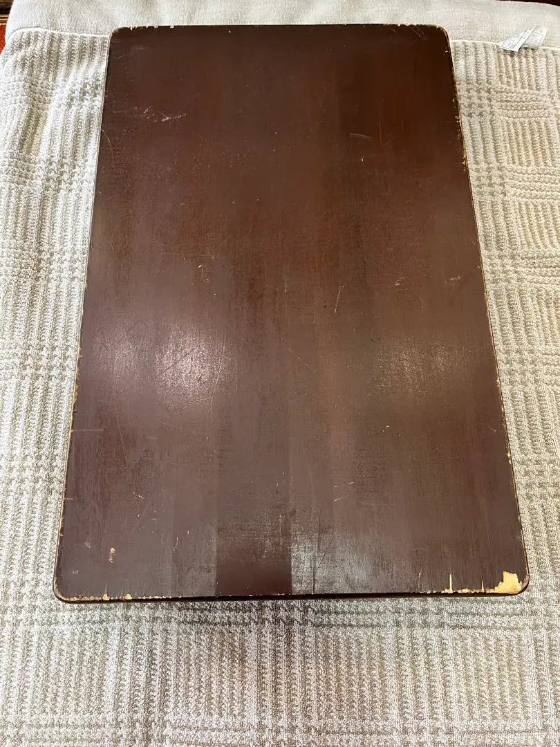 [Antique] Wooden Solid Wooden Obon Tray Japanese Tray Long Tea Tray Showa Retro Antique Tools