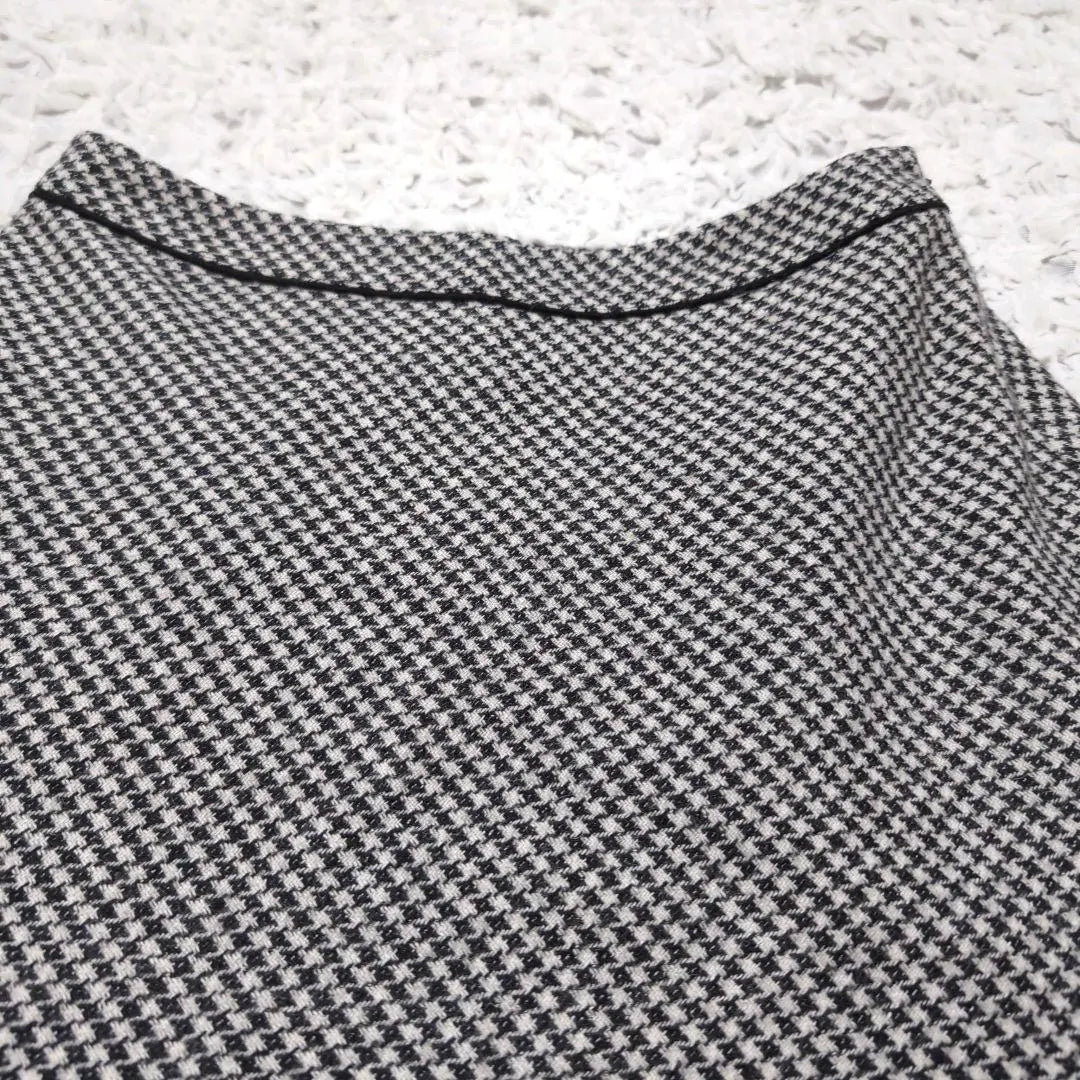 J.PRESS Chidori Tweed Flare Skirt Size 9 J.PRESS