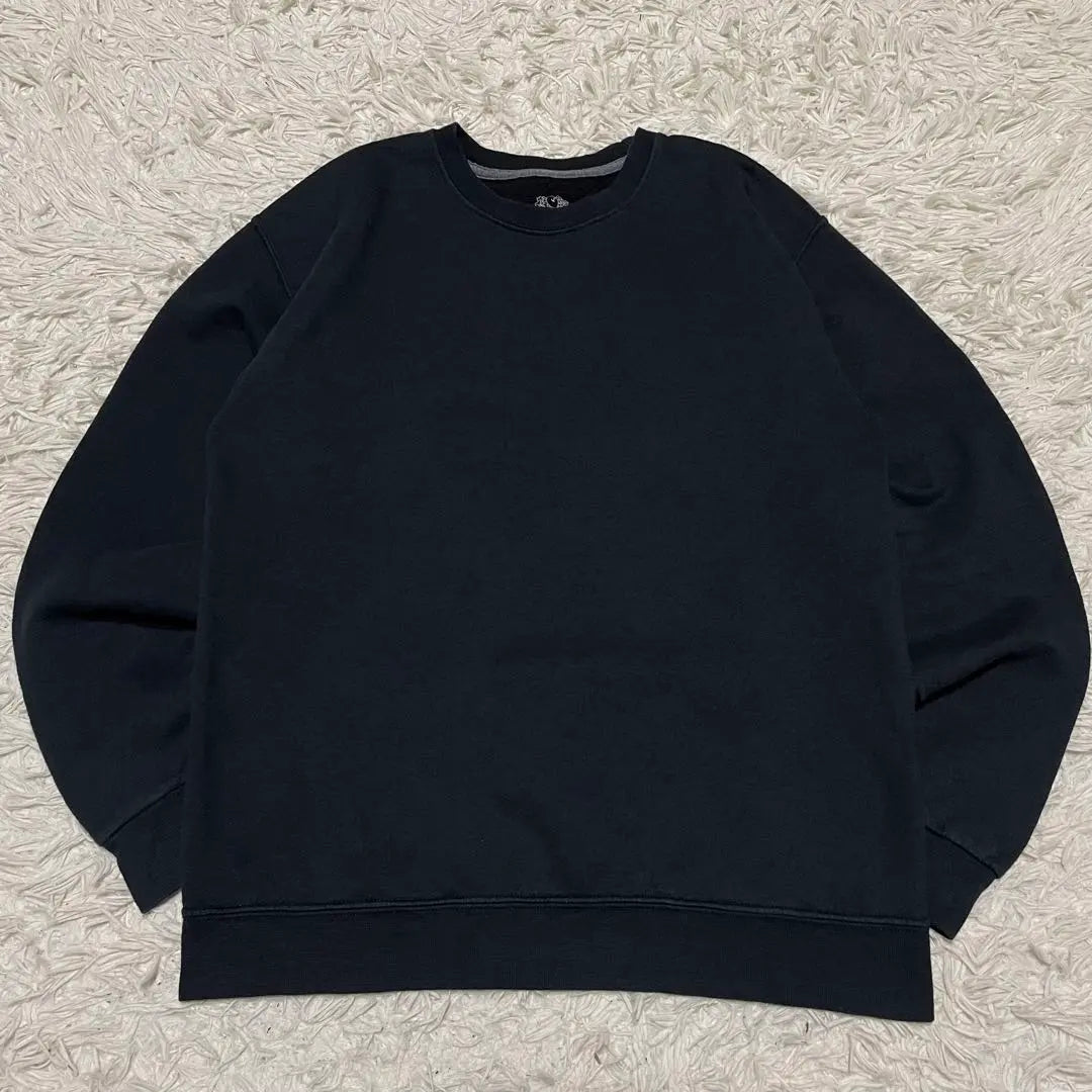 [Rare Short Length] FRUIT OF THE LOOM Plain Sweatshirt 00s Old-season clothing