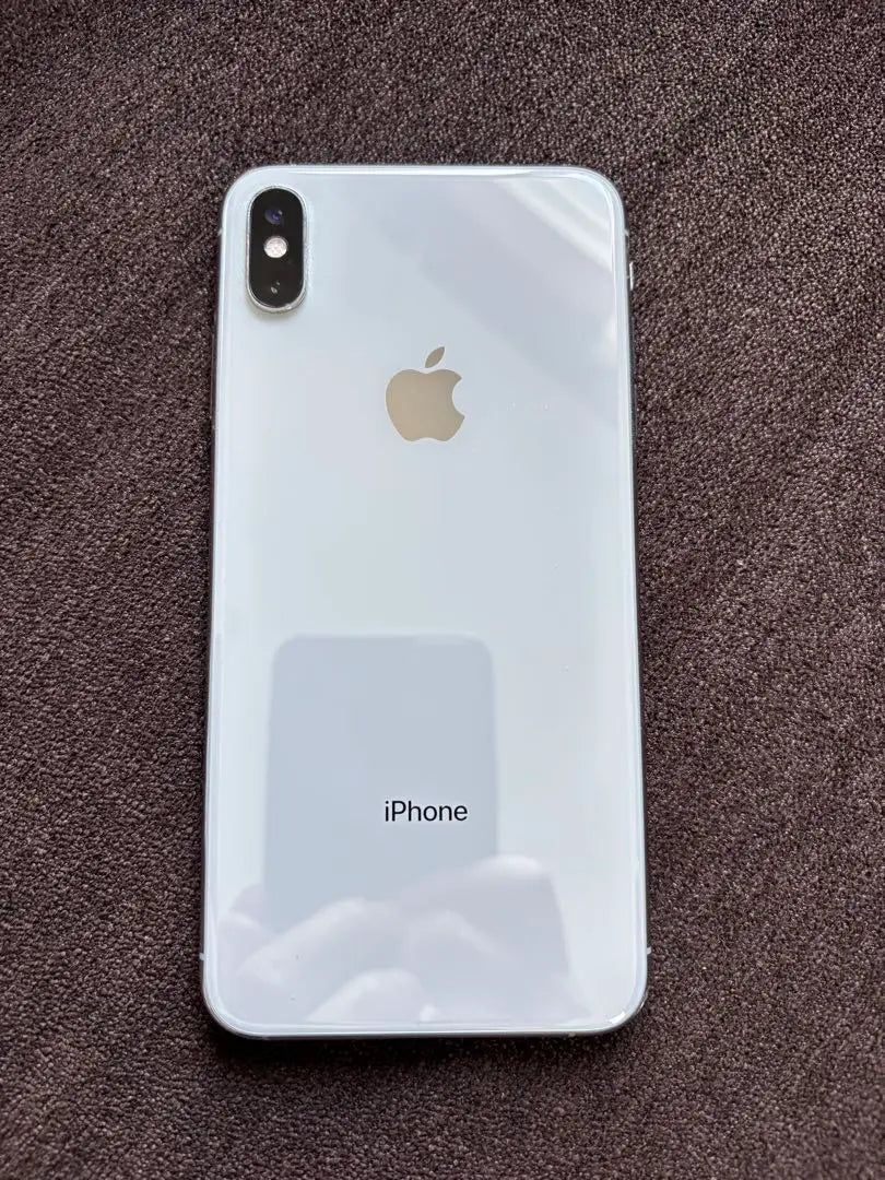 [Good condition] SIM-free iPhone XSMax 256GB Silver