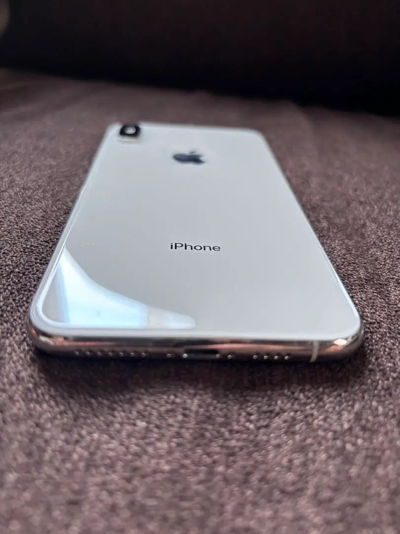 [Good condition] SIM-free iPhone XSMax 256GB Silver