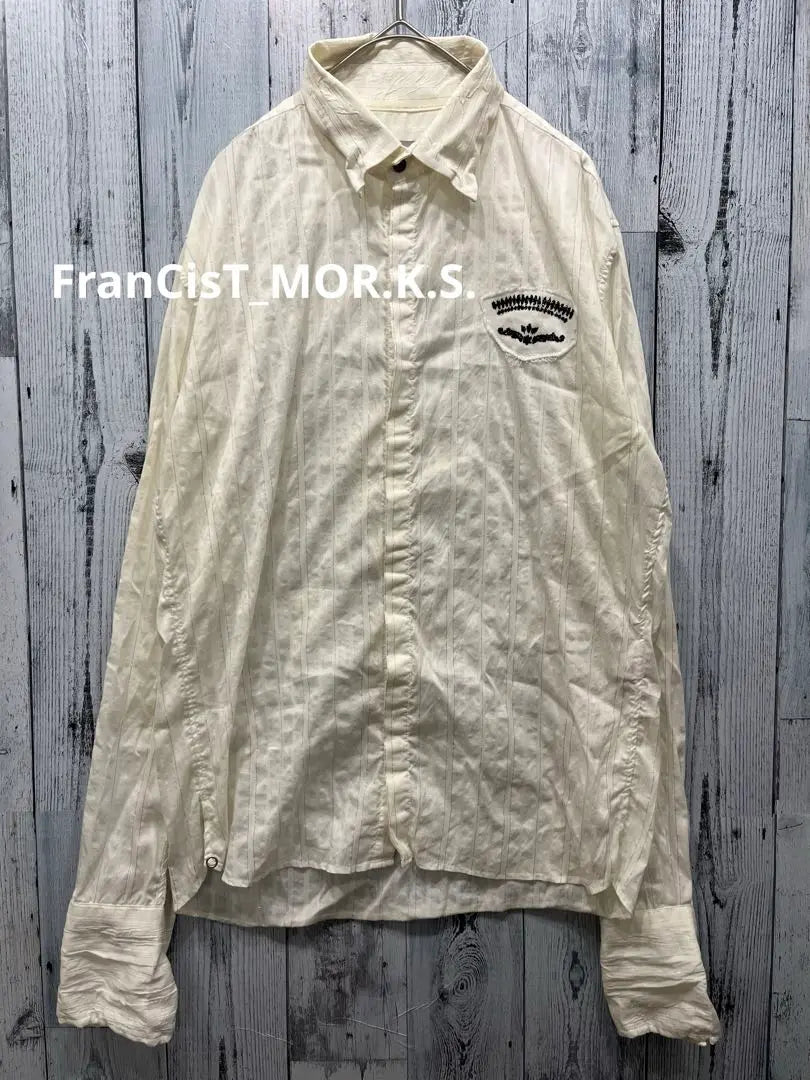 ♦︎FranCisT_MOR.K.S. FranCisT_MOR.K.S. Striped long sleeve shirt