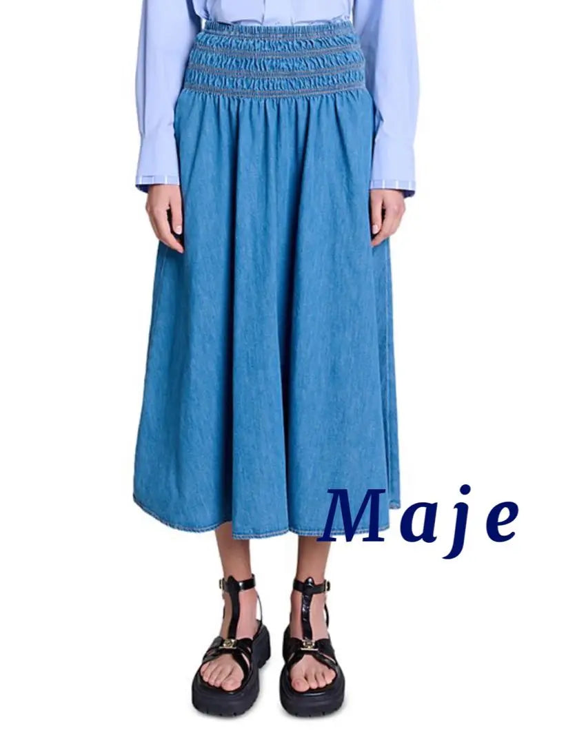 ❤️Popular new item new maje long skirt