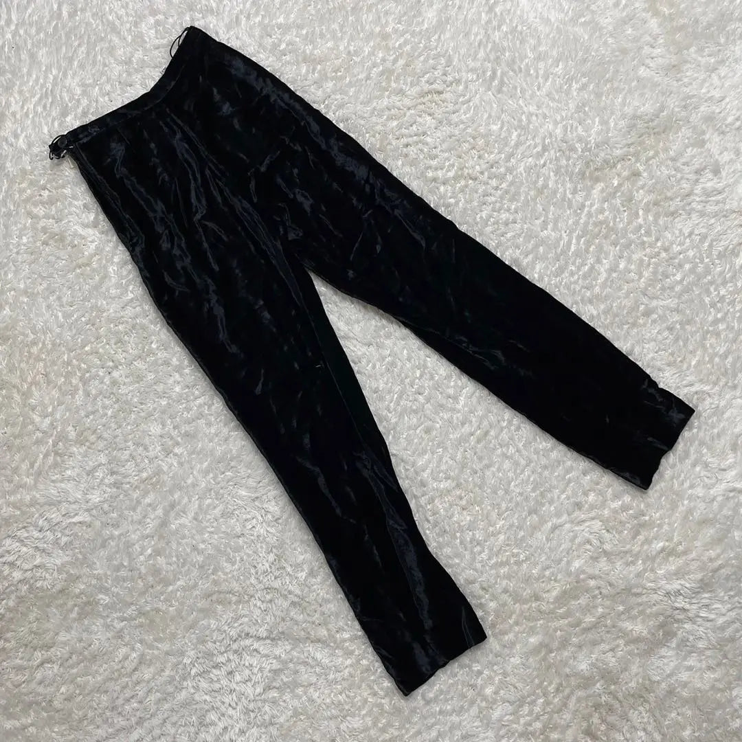 [New tag included] PHILOSOPHY Philosophy Velour Pants Black Size 38