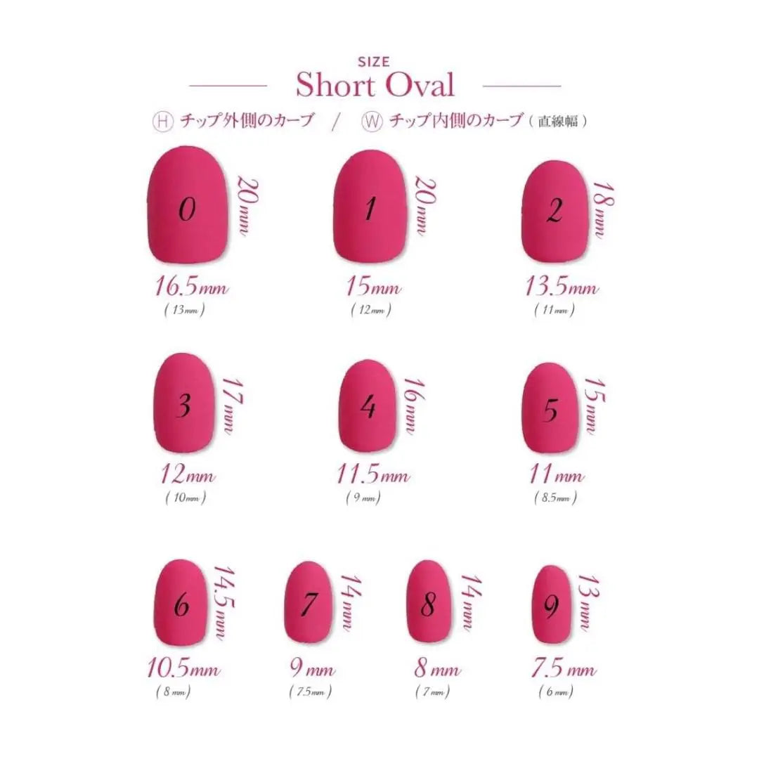 [Size Order] Nuanced Nail Nail Tip