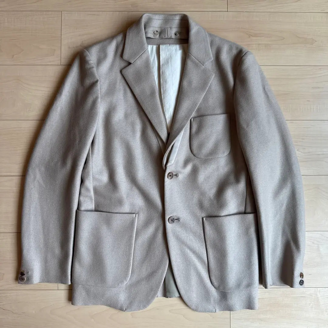 08SIRCUS detachable collar tailored jacket