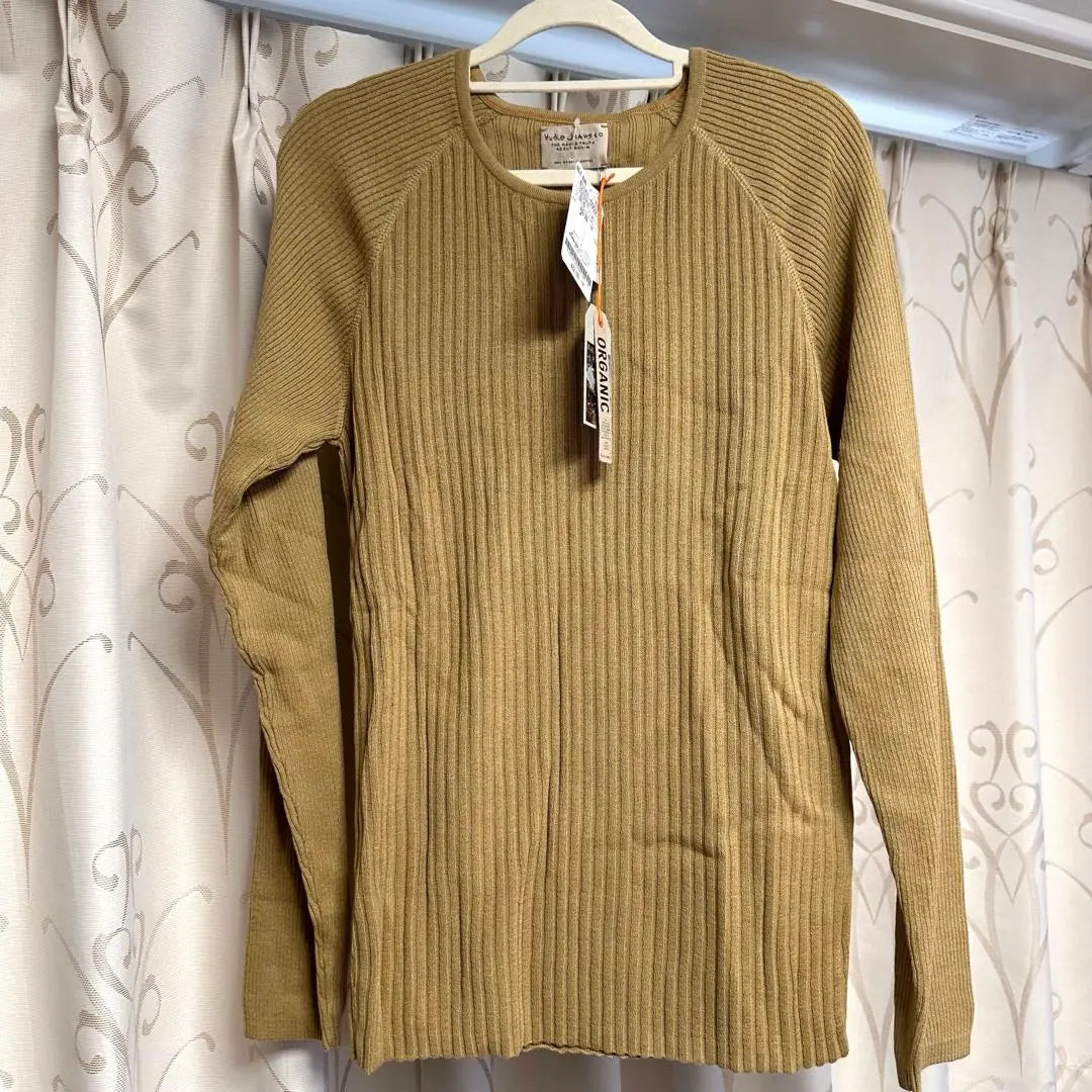 Knit Beige Men's Organic Size S