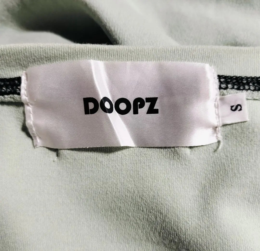 Sierra de corte DOOPZ Doped Slon T Kusumi Green S Entrega anónima | DOOPZ ドープス ロンT カットソー くすみグリーン S 匿名配送