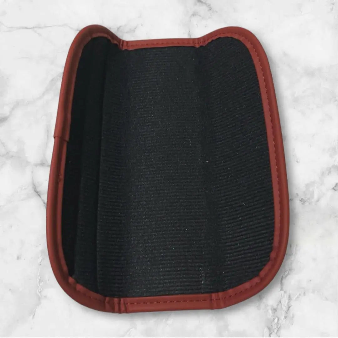 Funda para cinturón de seguridad Lexus con doble cinturón de seguridad en color rojo