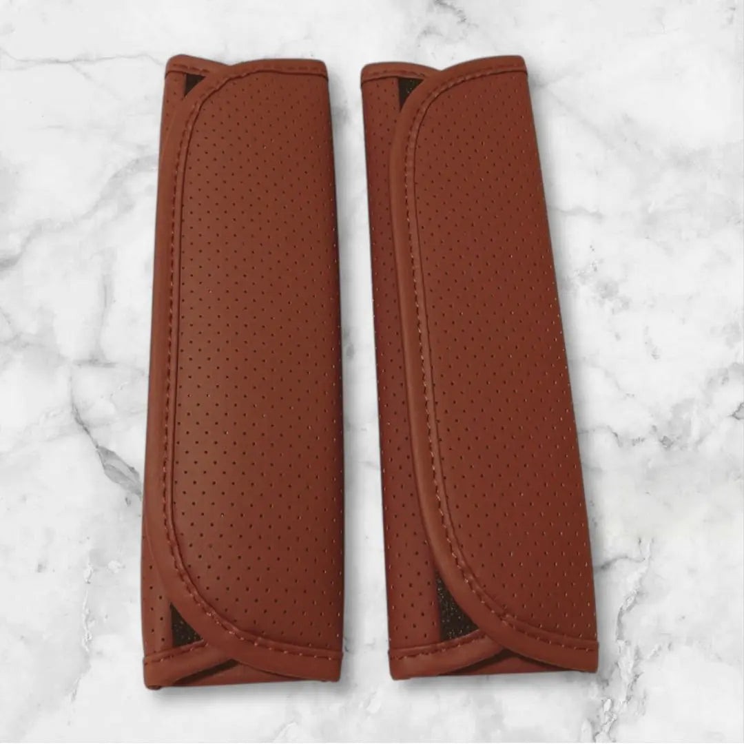 Funda para cinturón de seguridad Lexus con doble cinturón de seguridad en color rojo