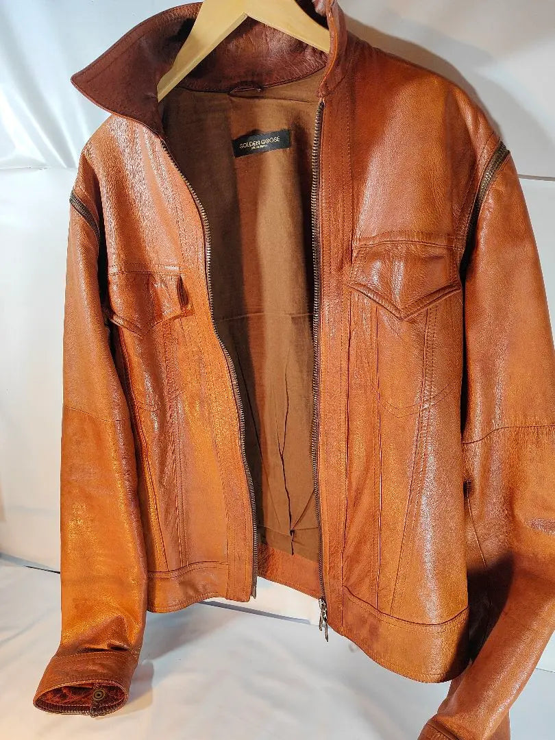 [Vintage] Chaqueta de jinete GGBD Golden Goose de alta calidad, genuina