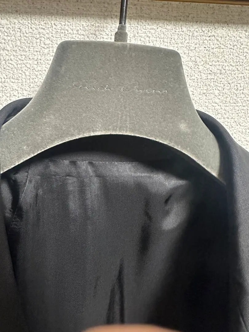 rick owens pendant tailored jacket