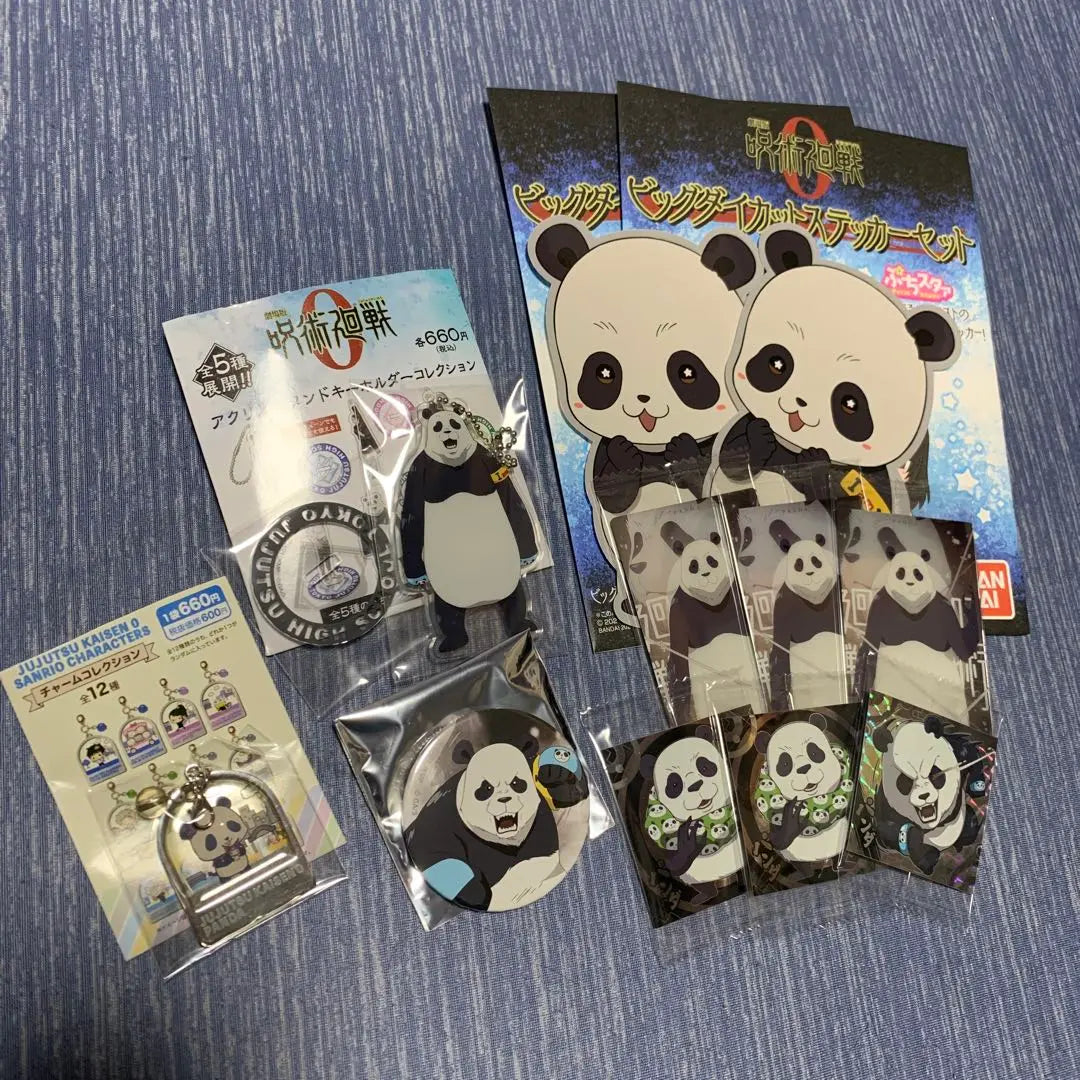 Venta al por mayor de artículos de colección de dijes de Sanrio de Jujutsu Kaisen Panda