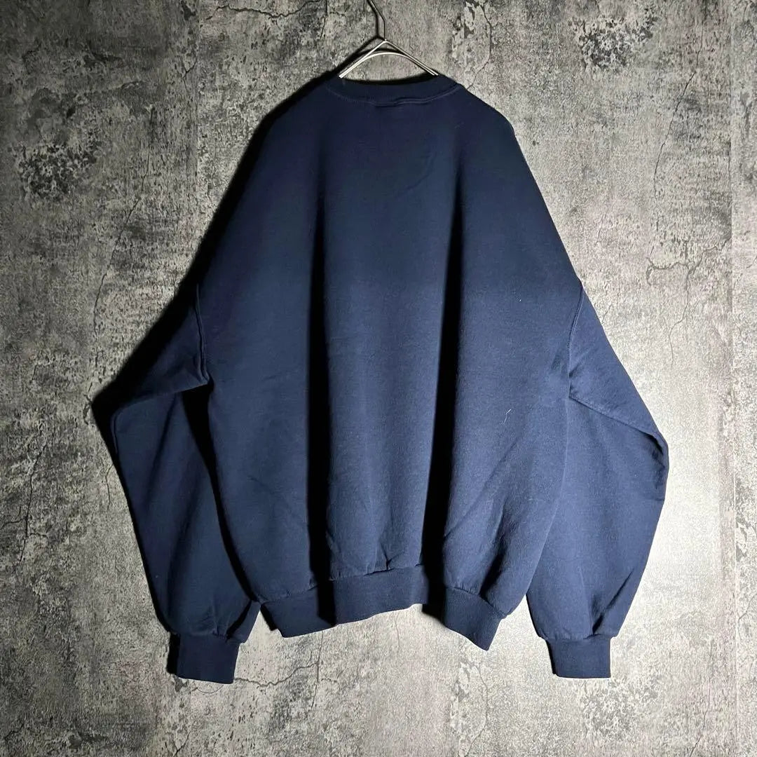 Vintage Navy Clover Sweatshirt 90s