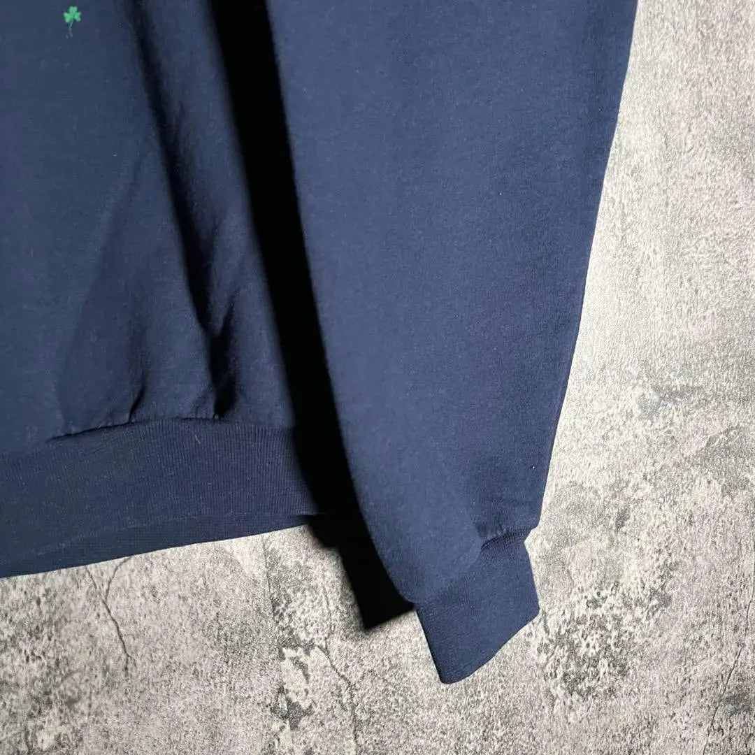 Vintage Navy Clover Sweatshirt 90s