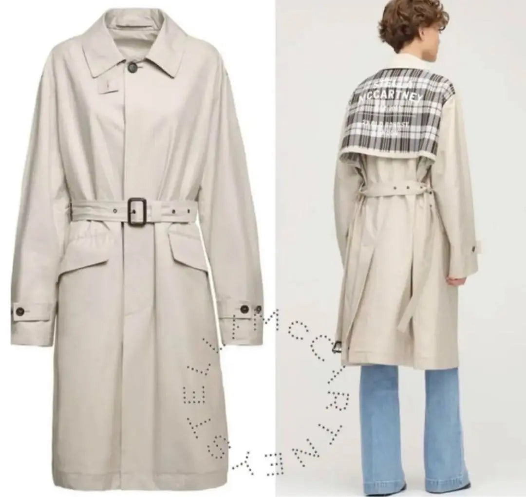 Stella McCartney Stella McCartney oversized trench