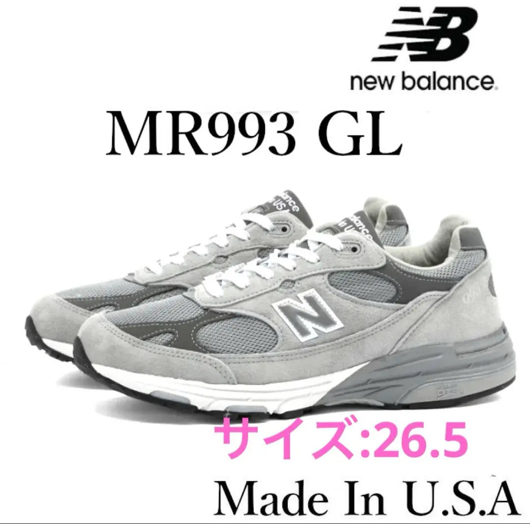 New Balance MR993GL Gray USA 993 NB