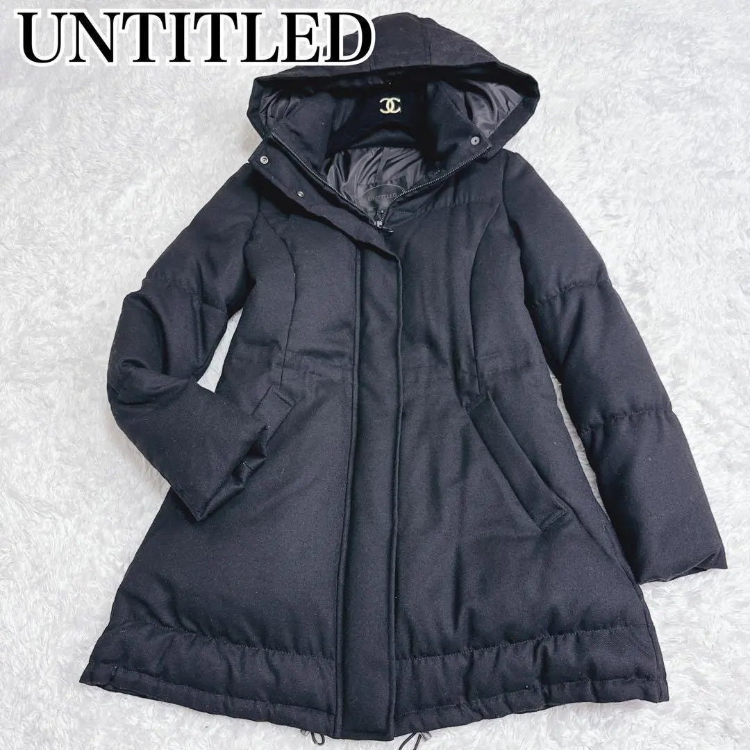 [Beautiful goods ✨] Untitle down jacket A line 2WAY Food Long S