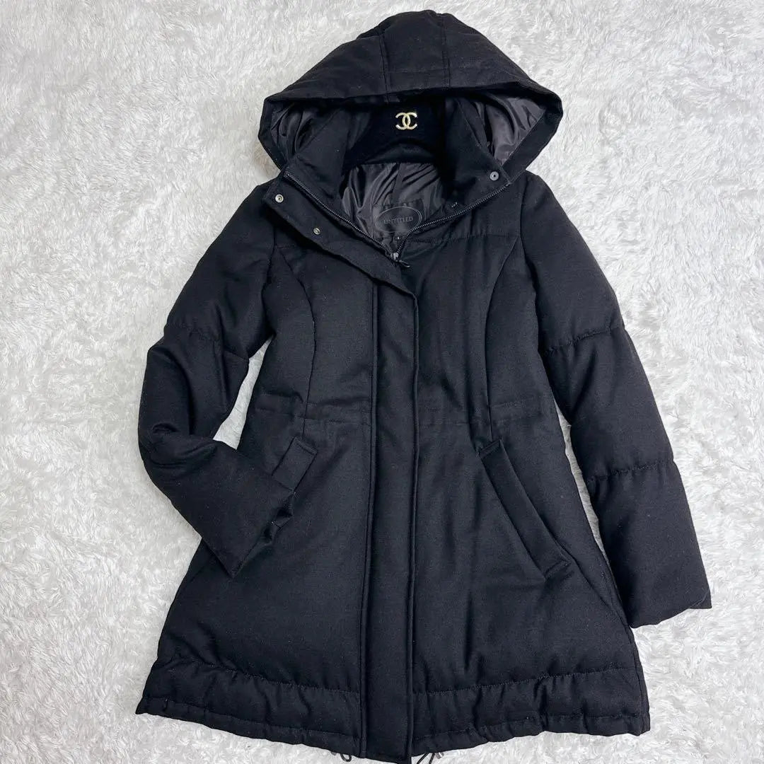 [Beautiful goods ✨] Untitle down jacket A line 2WAY Food Long S