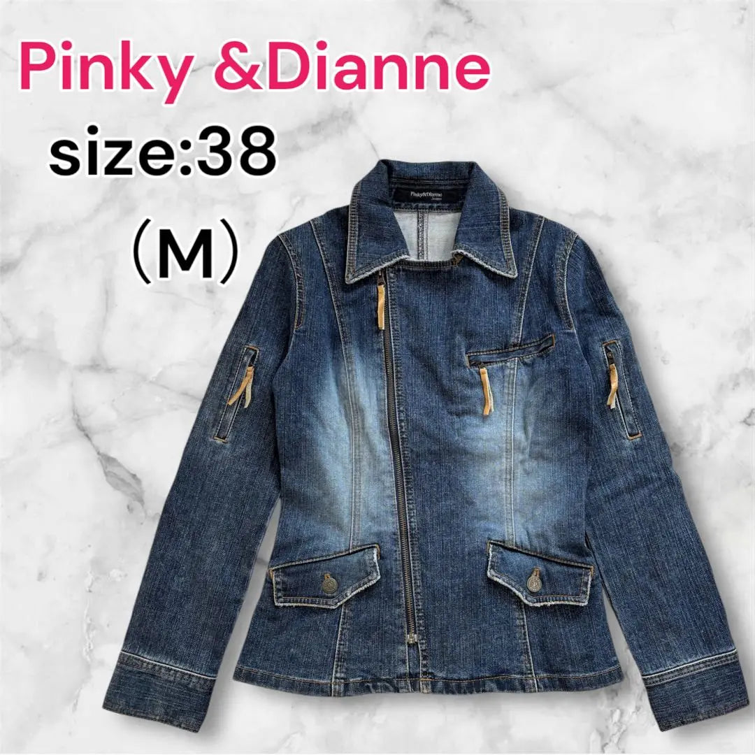 ✨Pinky &amp; Diane ✨ Chaqueta vaquera G-Jean [M] Índigo Fabricada en Japón ✨