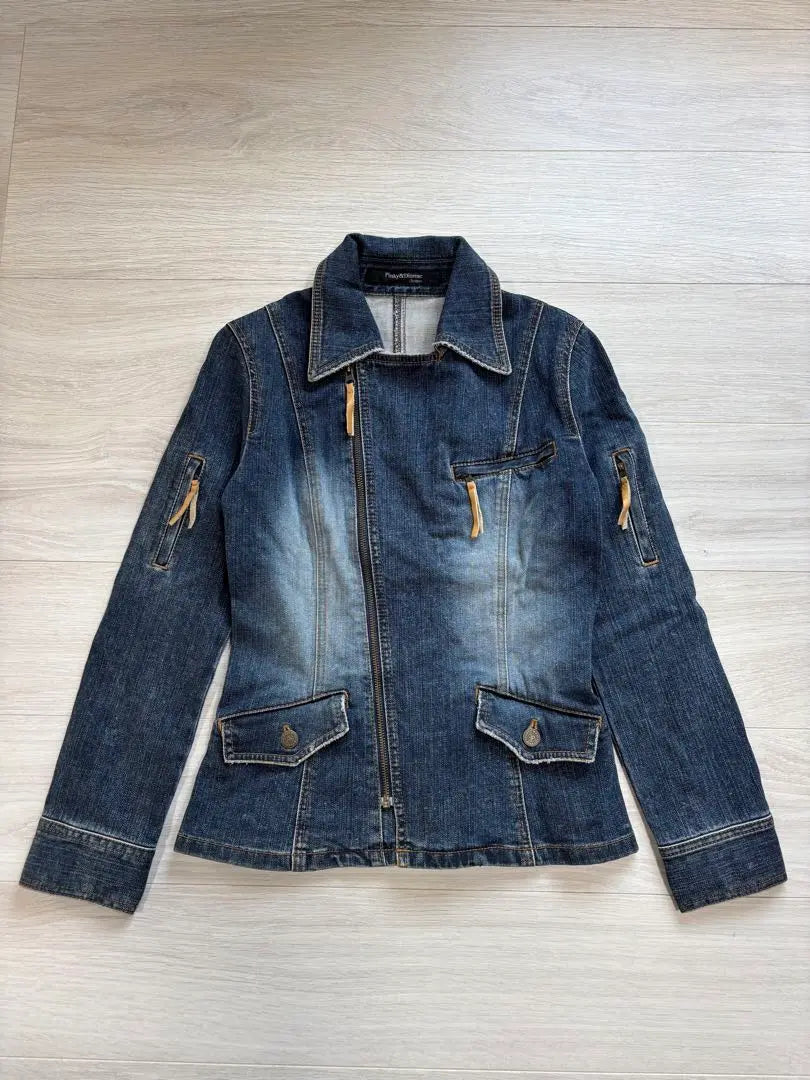 ✨Pinky & Diane ✨ Denim Jacket G-Jean [M] Indigo Made in Japan✨