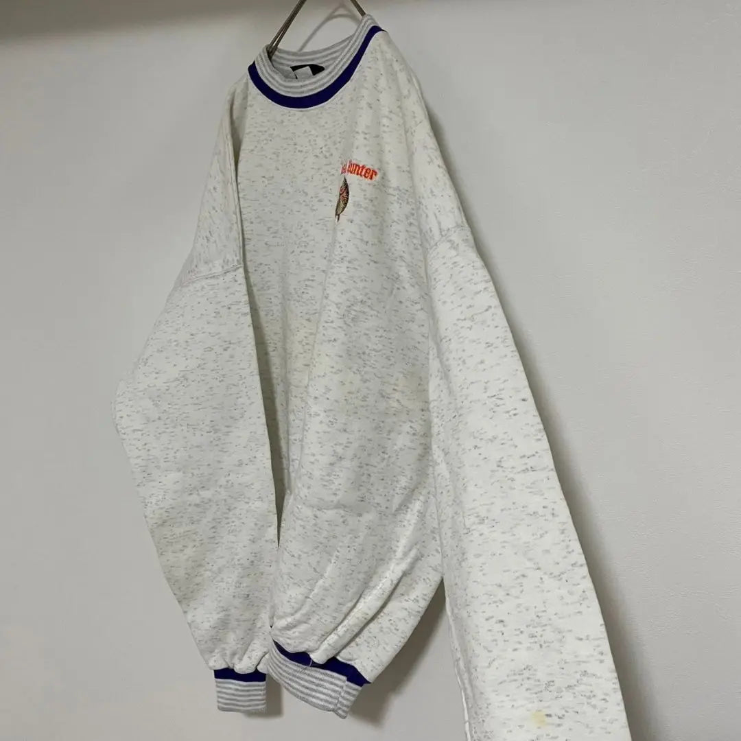 YAN15 [Made in America] ULTRACLUB Sweatshirt [Men's 2XL] White Gray