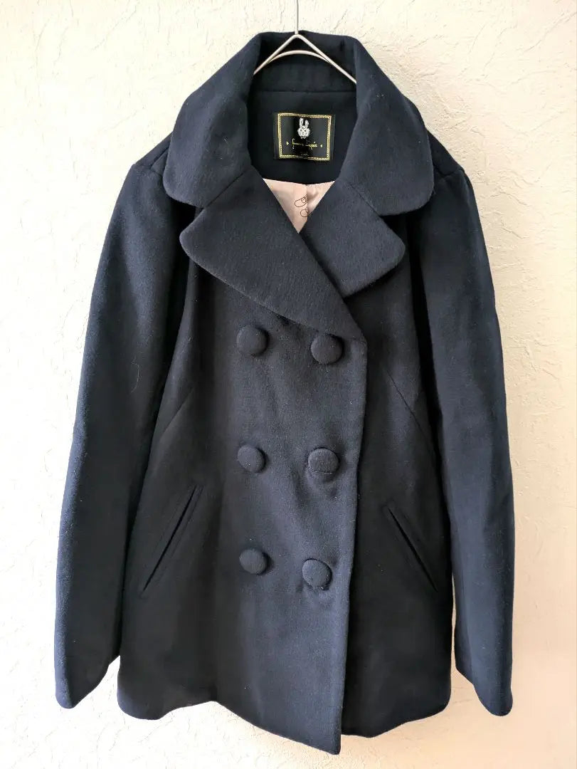 Unused/Tag included franche lippe black coat outerwear navy