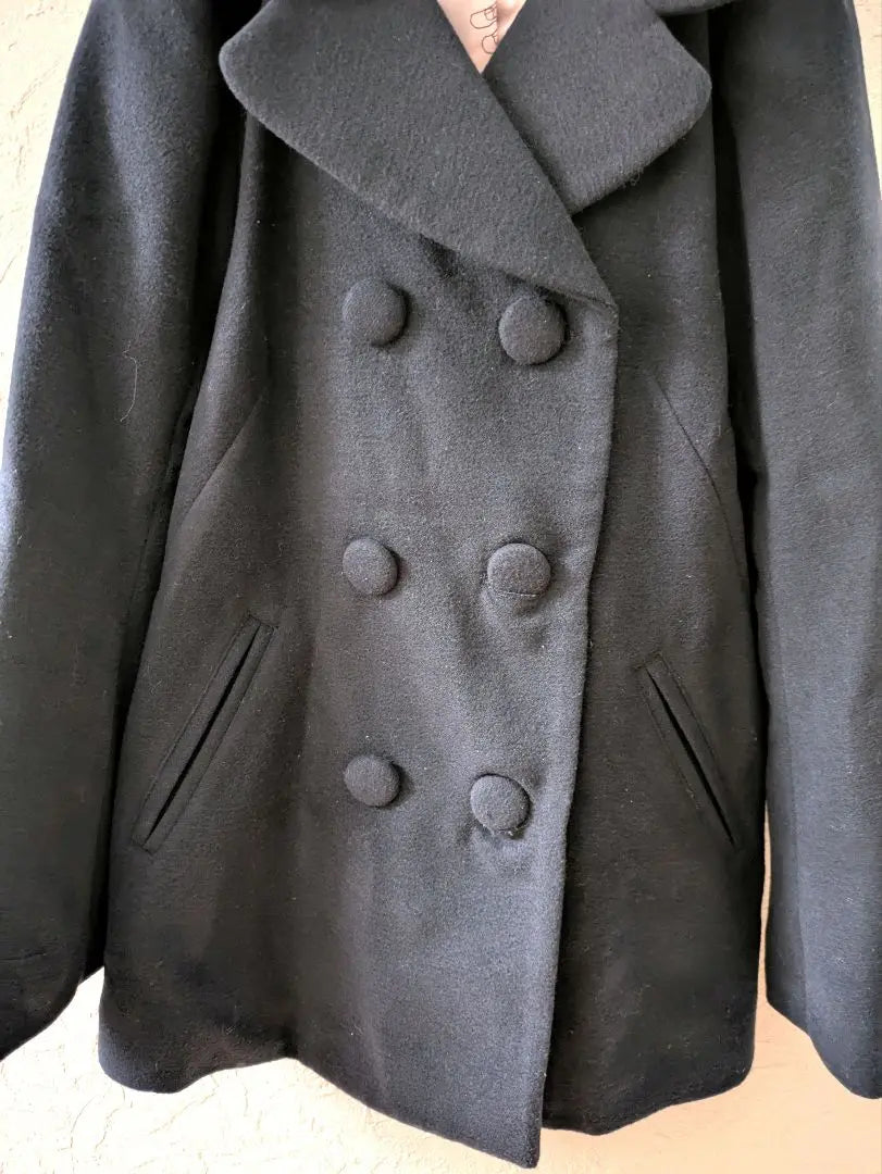 Unused/Tag included franche lippe black coat outerwear navy