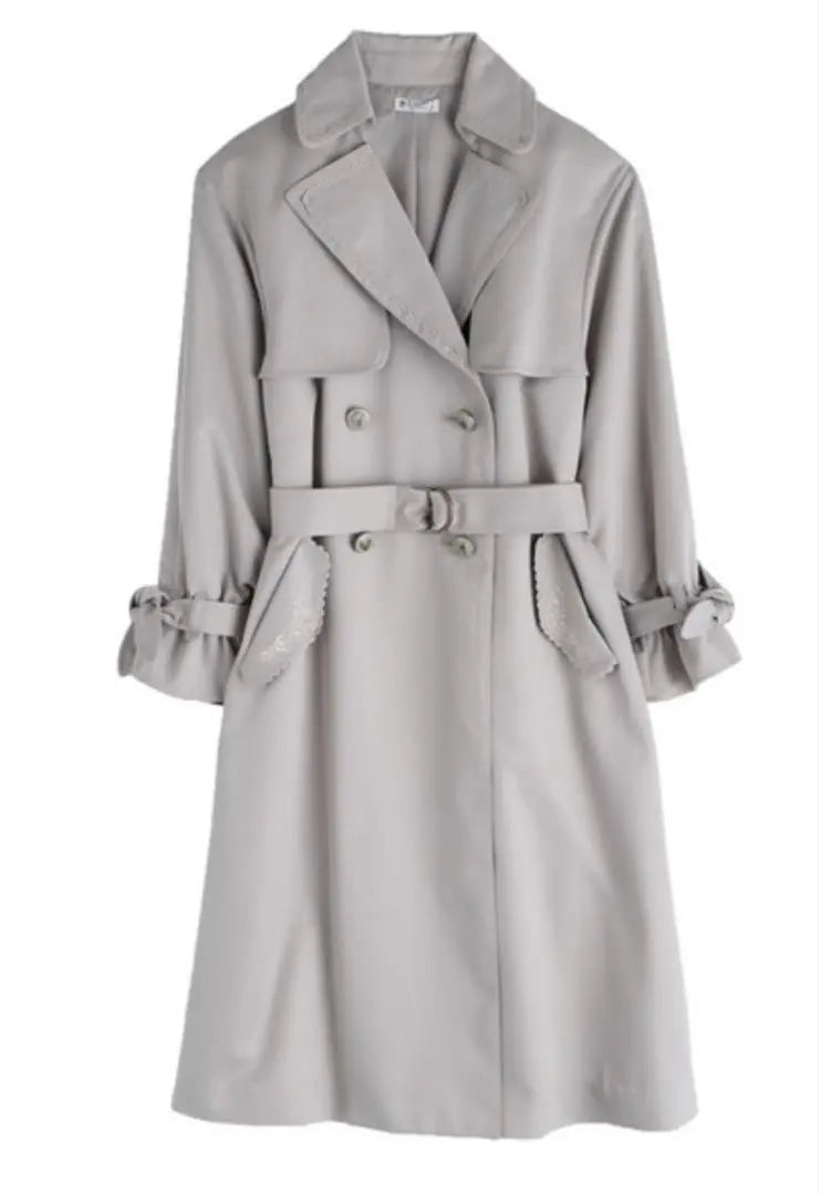 axes femme spring coat trench coat coat beige M