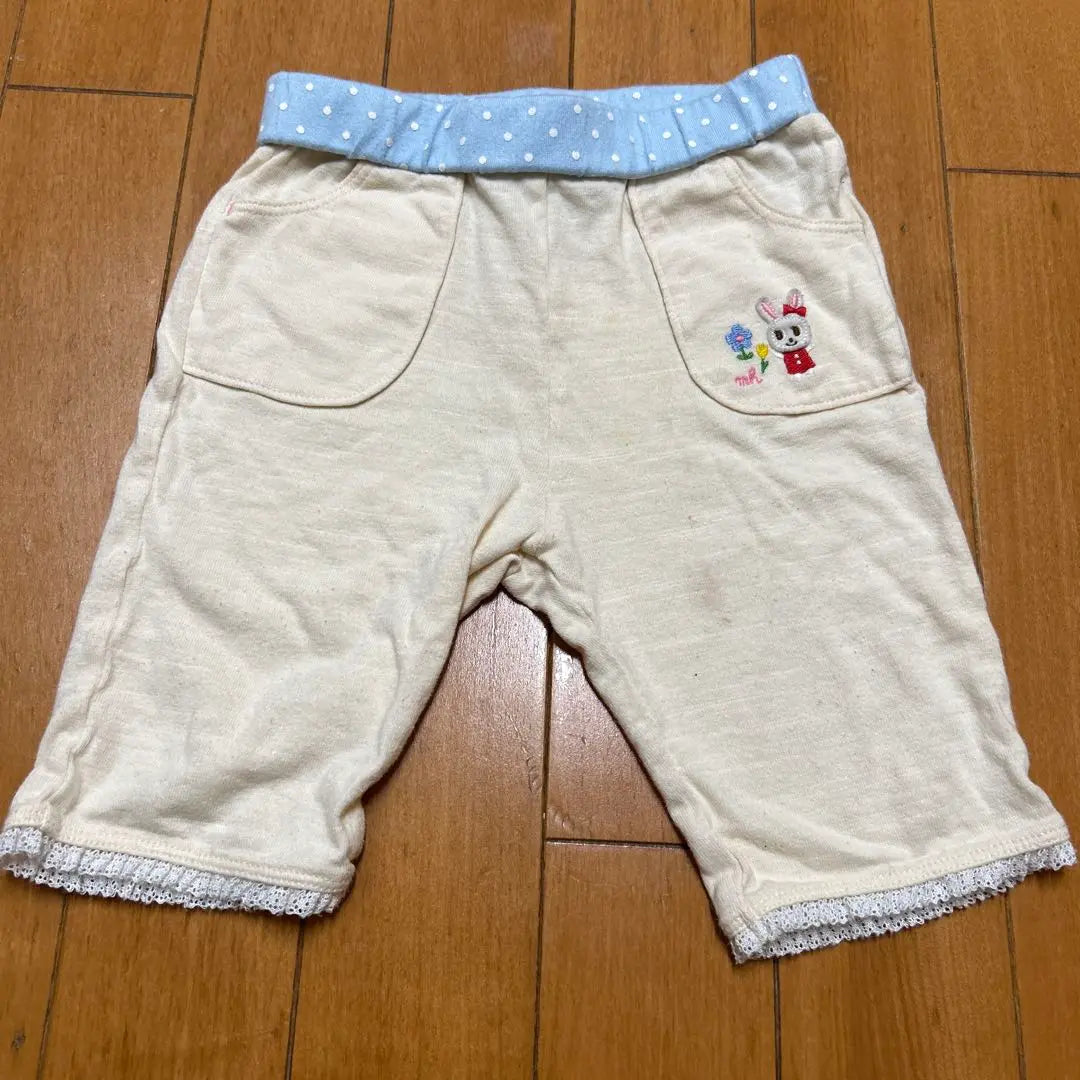 Miki House Usako Half Pants Ivory Size 90