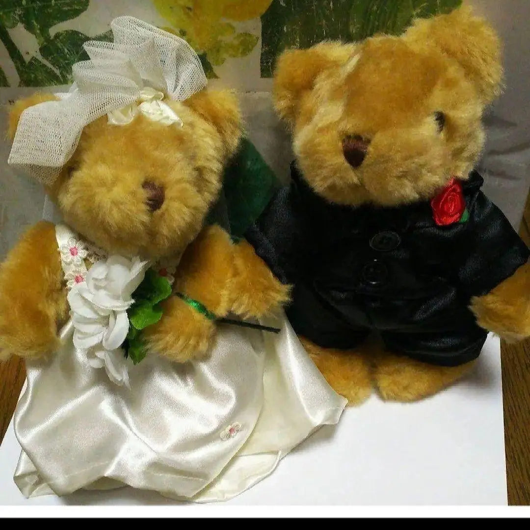 2 Bridal Bears