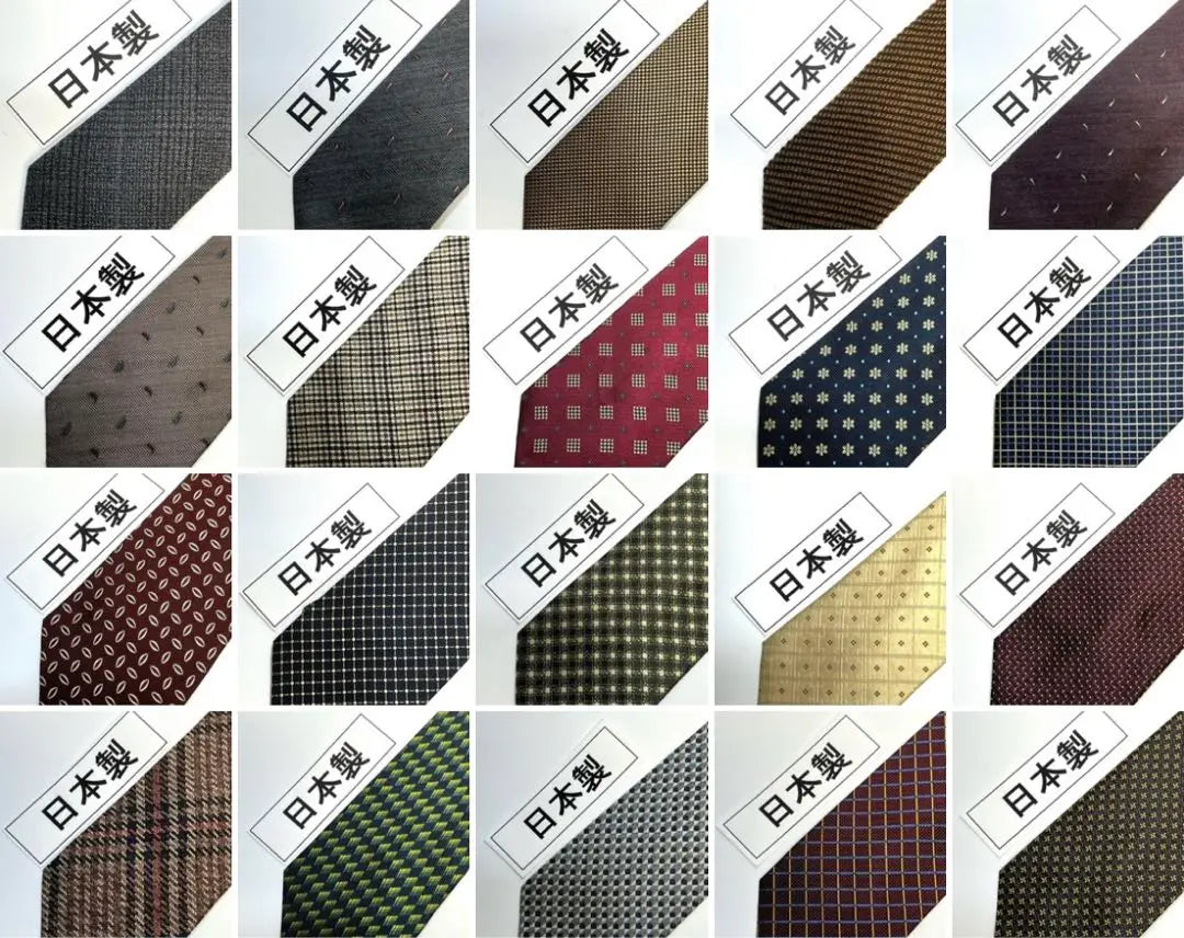 ⭕️Precio más bajo⭕️★Nuevo★Corbata estampada 100 % seda fabricada en Japón