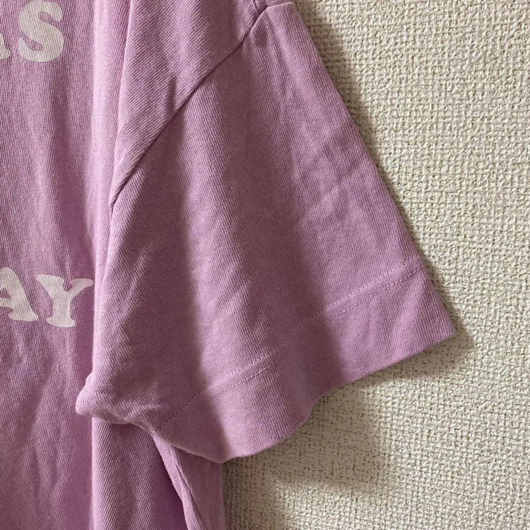 [AZUL by MOUSSY] T-shirt back logo pink cute M