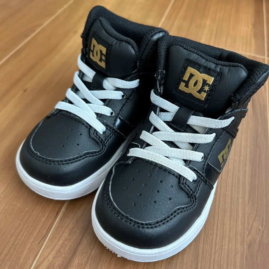 DC Black High Cut Sneakers 14cm