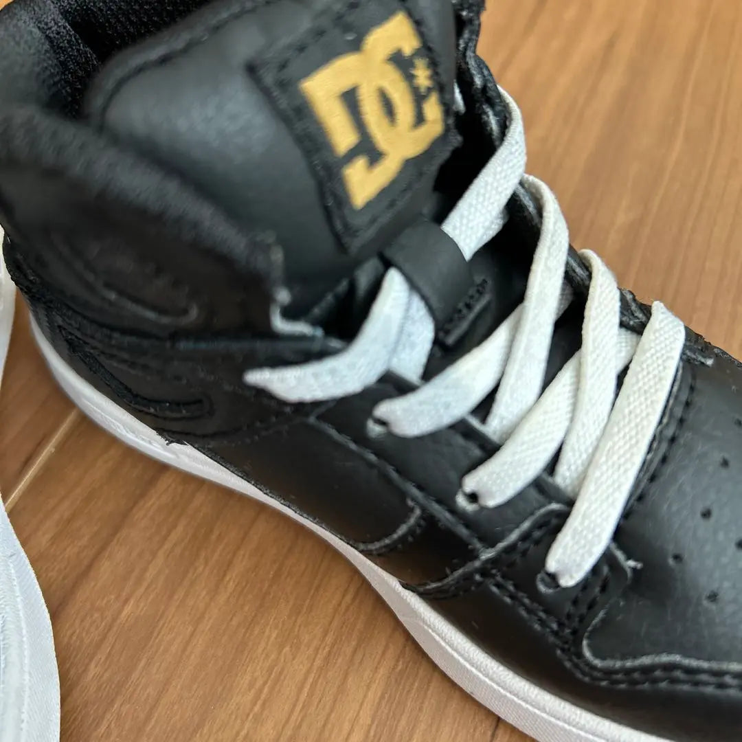 DC Black High Cut Sneakers 14cm