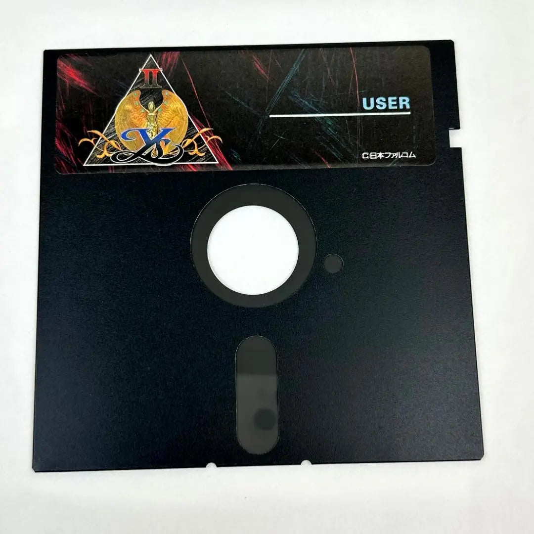 Ys II Ancient Ghost Final Chapter Floppy Disk Retro Games Treatment