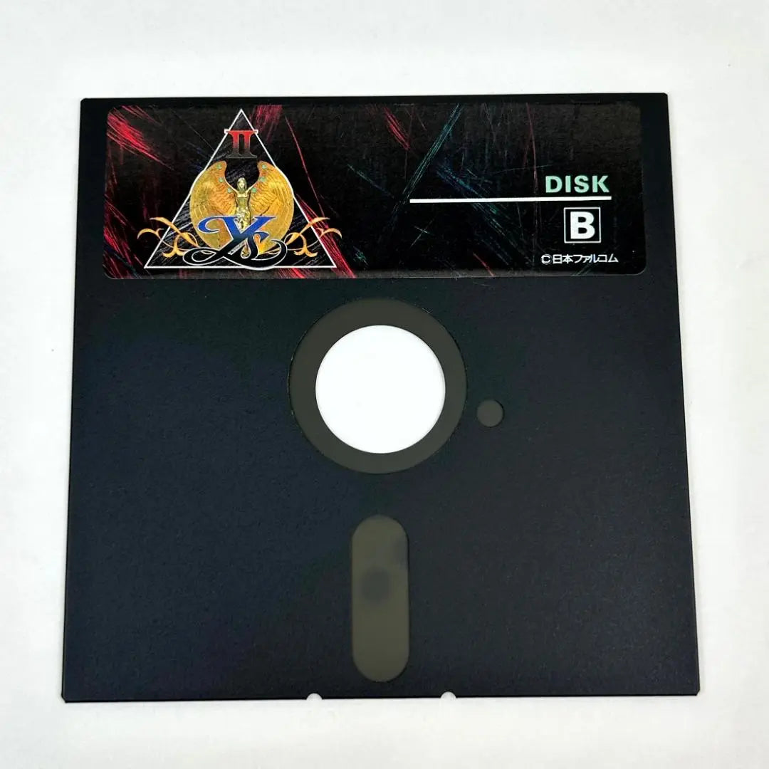 Ys II Ancient Ghost Final Chapter Floppy Disk Retro Games Treatment