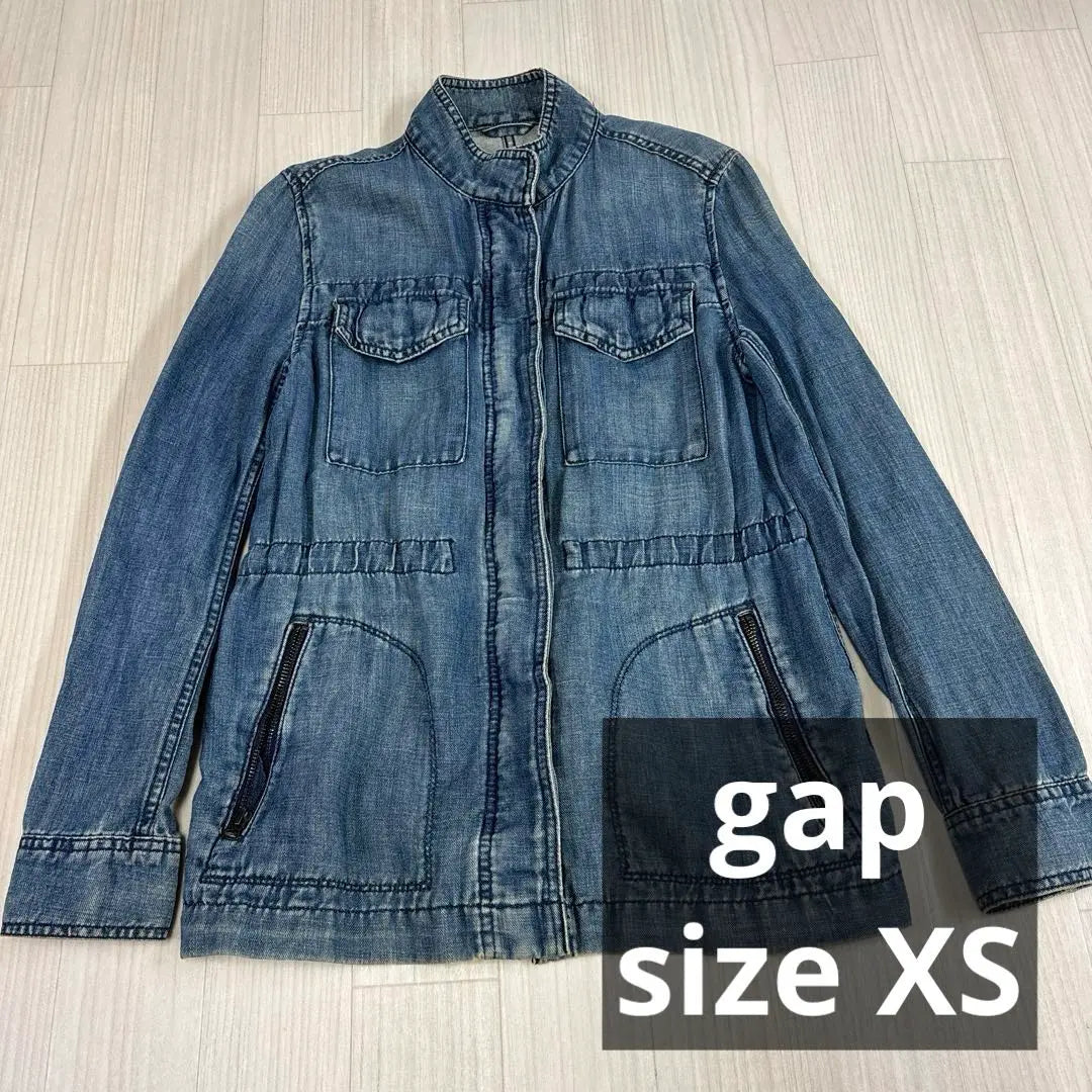 Gap 1969 Denim Jacket XS Military M65 Vintage Girls