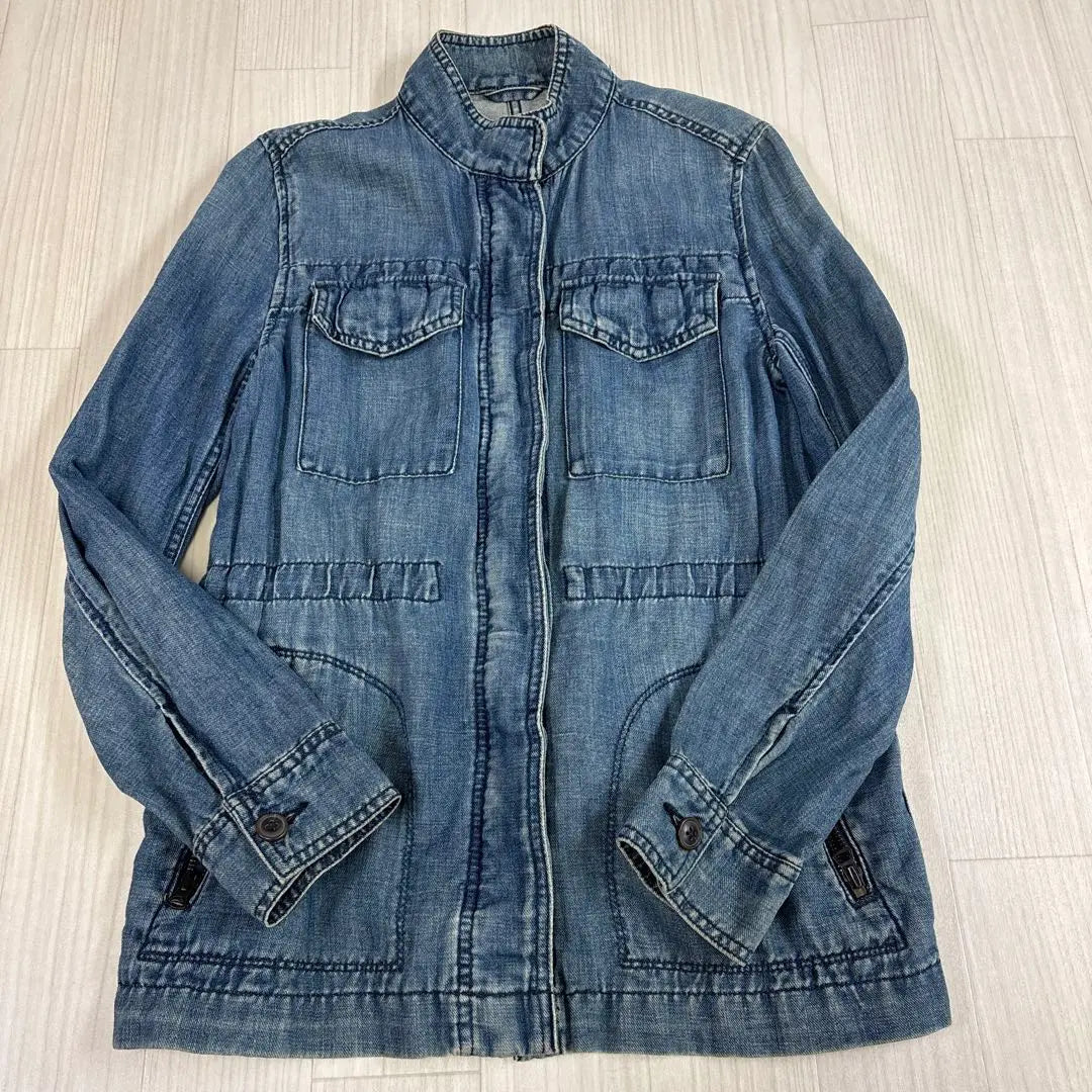 Gap 1969 Denim Jacket XS Military M65 Vintage Girls