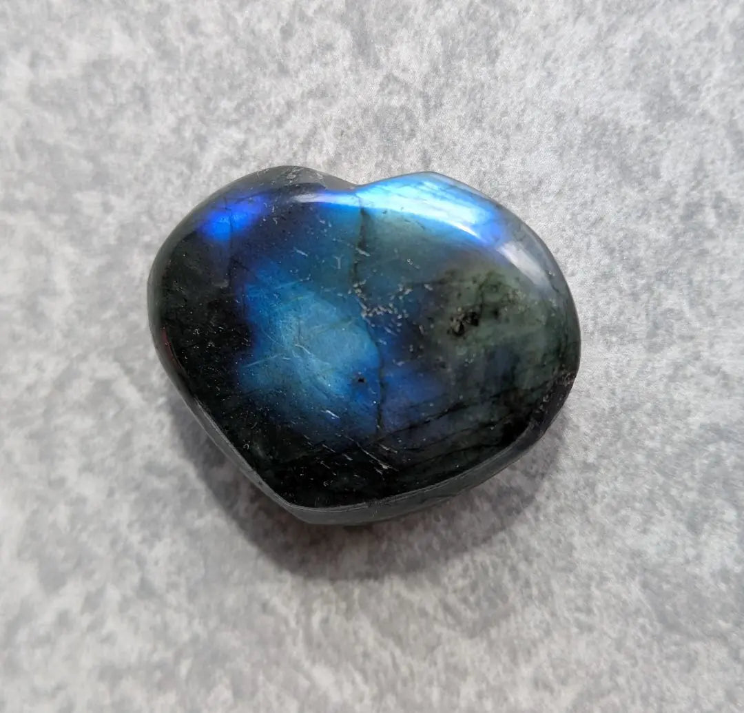 Labradorite Heart Shape Approx. 4cm