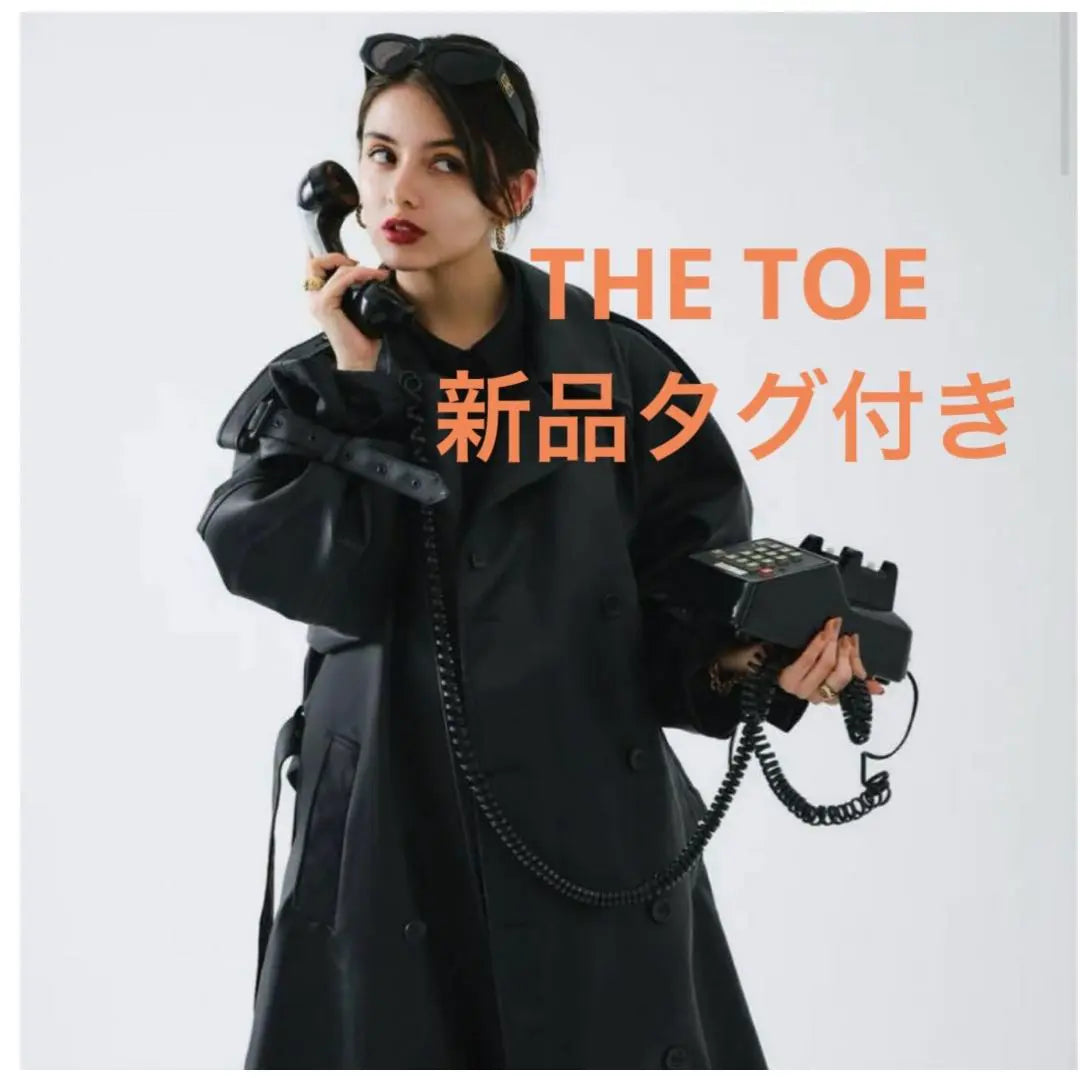 THE TOÉ AVIGNON TRENCH COAT Leather